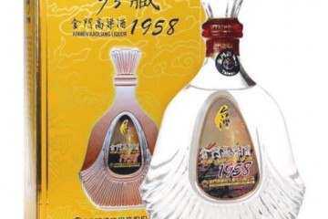 53°金门高粱酒1958珍藏台湾白酒600ml