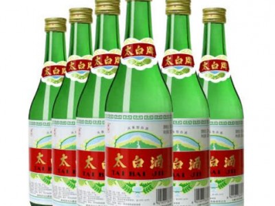 50度 太白酒 普太绿瓶 陕西 凤香型 纯粮高度白酒 500ml*6-- 玉环产业