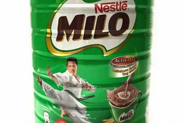 马来西亚罐装雀美禄巢MILO三合一巧克力冲饮400g/1.5kg家庭装